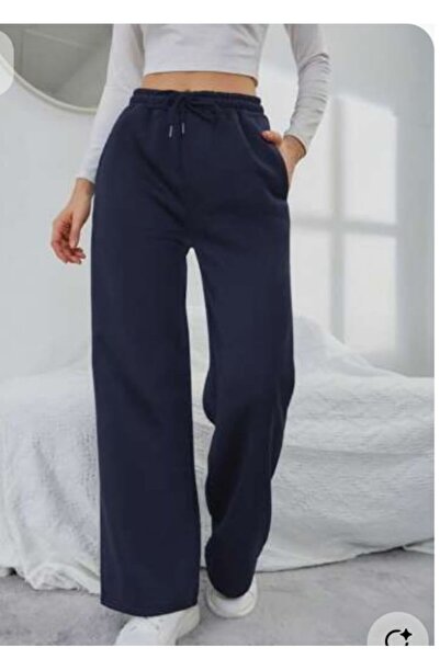 GOLSREY Comfortable Cut Women's Tube-Leg Sweatpants (Regenerated Fabric)