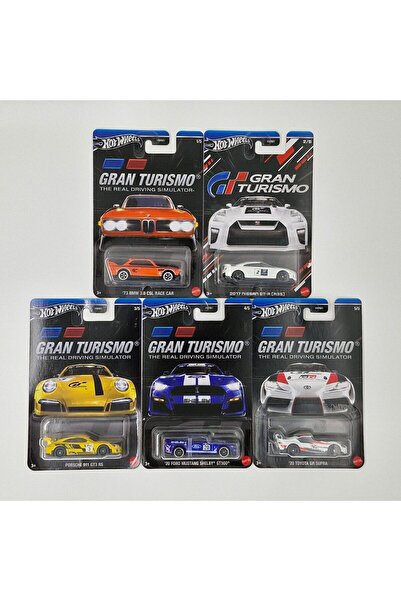 HOT WHEELS Silver Label Gran Turismo: Setul Simulatorului de Conducere Real 2024