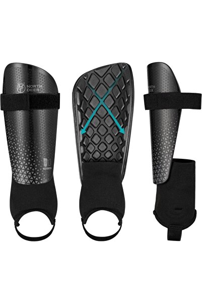 details Apărători de tibie Northdeer, Protecție gleznă, Prindere cu velcro, M...