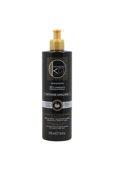 keragold pro BC Botoxine Deep Nourishing Shampoo with Keratin & Coconut Oil –...