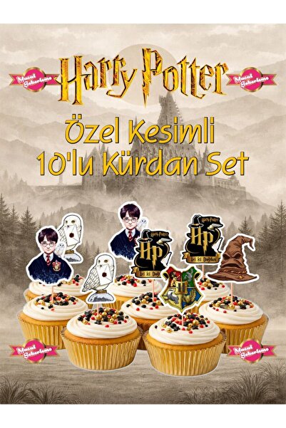 Masal Şekerleme Harry Potter Özel Kesim Kürdanlı Süsleme Seti - harry poter, ...