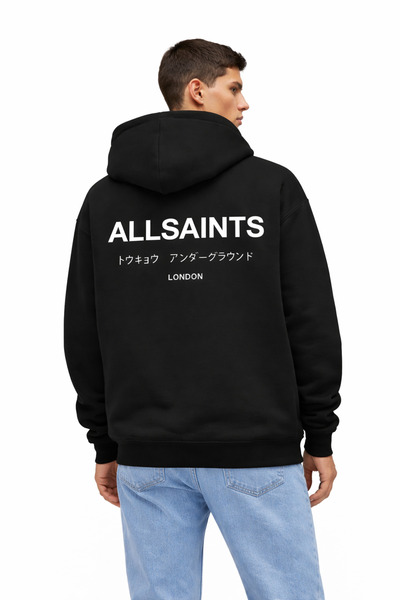 CAMBLYS Unisex All Sai̇nt New Season Back Printed Oversize 100% Cotton Breath...