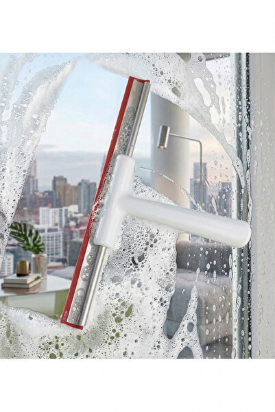 Fixelora Premium Ergonomic Glass and Surface Scraper - Crystal Clear Finish &...