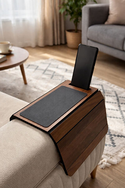 Anısepeti Koltuk Yanı Sehpa Büyük Boy Premium Kalite – Kaydırmaz Yüzey Telefo...