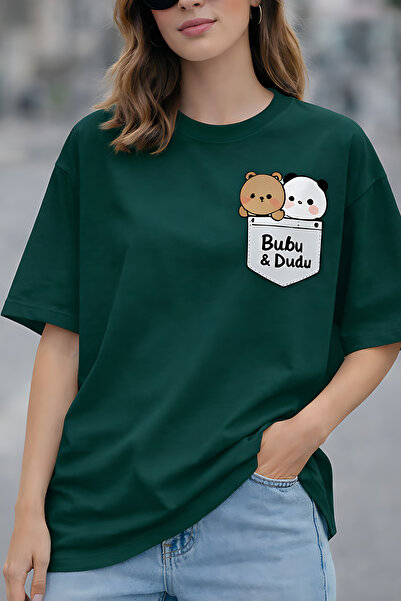 ArtYus Bubu & Dudu Printed Unisex Oversize T-Shirt – Cotton Crew Neck Casual ...