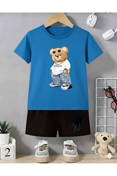 Nice Clothes ΚΑΛΟΚΑΙΡΙΝΟ ΠΑΙΔΙΚΟ ΜΠΛΟΥΖΑΚΙ ΚΑΙ ΣΟΡΤΣ UNISEX (ΜΕ ΣΤΑΜΠΑ ΑΡΚΟΥΔ...