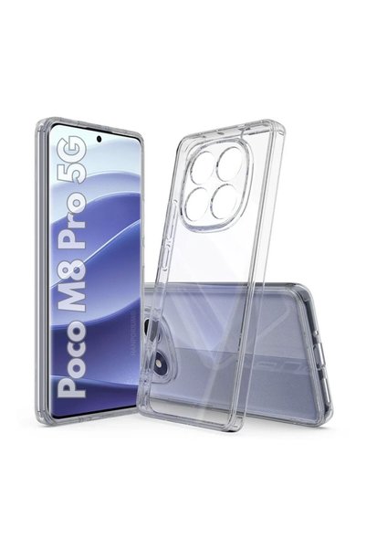HANPORIUM Poco M8 Pro 5g Compatible Silicone Case - Pastel Color Tone Flexibl...