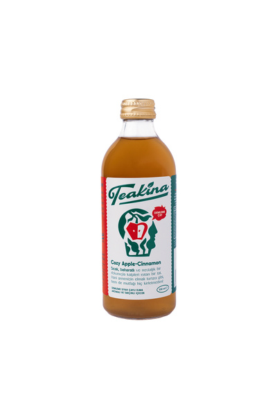Teakina Demleme Siyah Çay Elma & Tarçın 330Ml 12 Adet