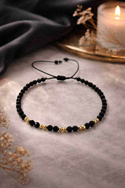 OEM Bratara pe snur cu bile din otel inoxidabil placat cu aur de 18k