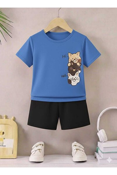 Nice Clothes ΚΑΛΟΚΑΙΡΙΝΟ ΠΑΙΔΙΚΟ ΣΕΤ ΜΠΛΟΥΖΑΚΙ-ΣΟΡΤΣ ΟΥΝΙΣΕΞ (ΜΕ ΣΤΑΘΜΕΥΣΗ ΤΡ...