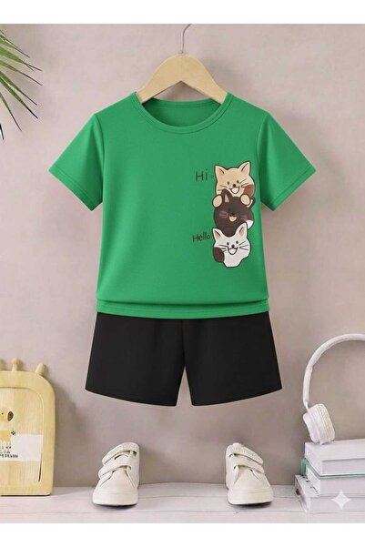 Nice Clothes ΚΑΛΟΚΑΙΡΙΝΟ ΠΑΙΔΙΚΟ ΣΕΤ ΜΠΛΟΥΖΑΚΙ-ΣΟΡΤΣ ΟΥΝΙΣΕΞ (ΜΕ ΣΤΑΘΜΕΥΣΗ ΤΡ...