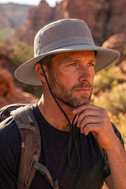 Ritagarcia Unisex Safari Hat - Mesh Sun Protection Outdoor Hunting Fishing Hat