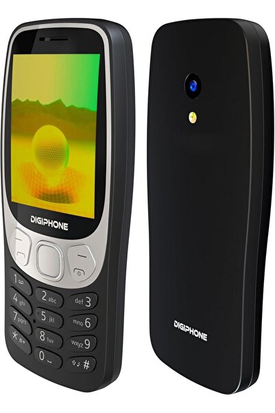 RüzgarShop Siyah Kameralı Tuşlu Cep Telefonu