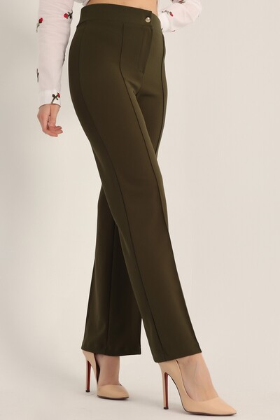 mj style Women's High-Waisted Spanish Flare Pants