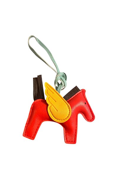 618 CONCEPT Leather Horse Figure Bag Accessory