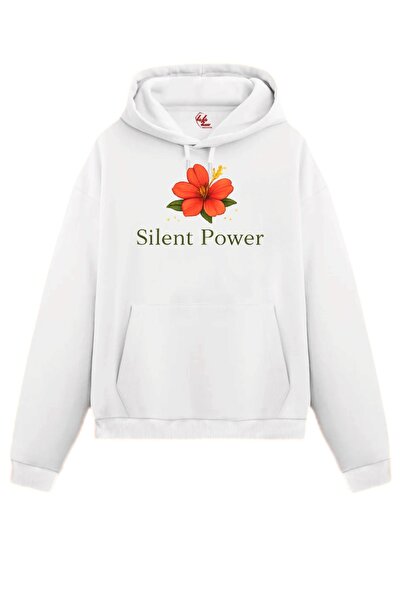 Rabona Fashion Silent Power Bloom – Φούτερ/Ζακέτα με λεπτομέρεια λουλουδιών (...