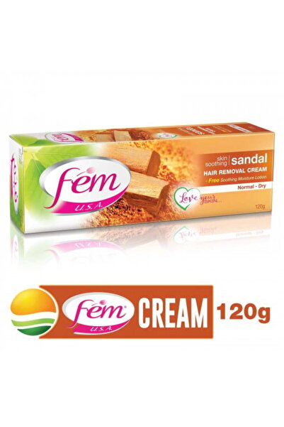 Fem كريم إزالة الشعر بالصندل للبشرة العادية والجافة