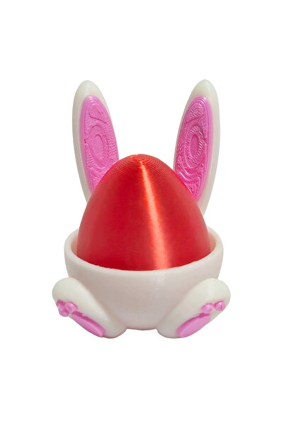 Fresh Candles Red Bunny Egg Holder – 3D Print