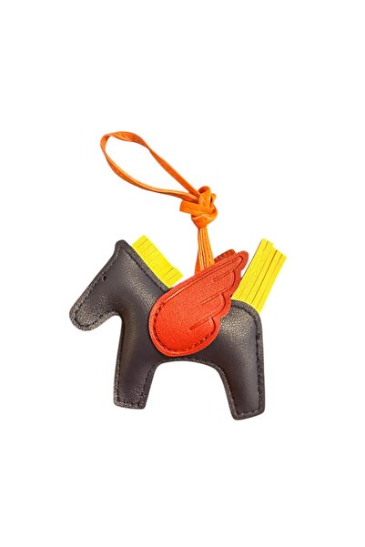618 CONCEPT Leather Horse Figure Bag Accessory