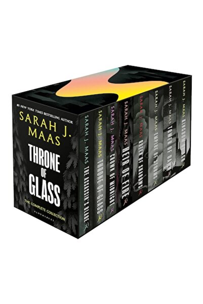 Bloomsbury Publishing Throne of Glass Box Set, 2023 editions