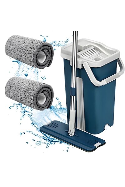 verk group Mop plat cu găleată pliabilă