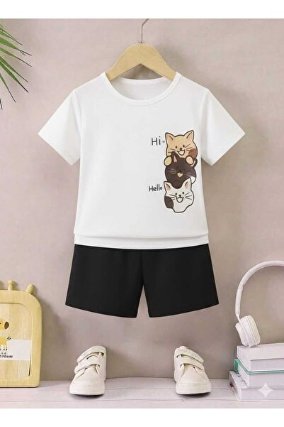 Nice Clothes ΚΑΛΟΚΑΙΡΙΝΟ ΠΑΙΔΙΚΟ ΣΕΤ ΜΠΛΟΥΖΑΚΙ-ΣΟΡΤΣ ΟΥΝΙΣΕΞ (ΜΕ ΣΤΑΘΜΕΥΣΗ ΤΡ...