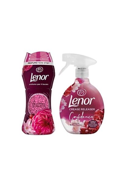 downy Lenor | Scented Beads + Fabric Spray and Wrinkle Remover and Static Cli...