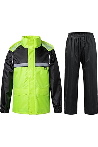 Dotail KTWOLEN αδιάβροχος εξοπλισμός μοτοσικλέτας, με ανακλαστικές λωρίδες, δ...