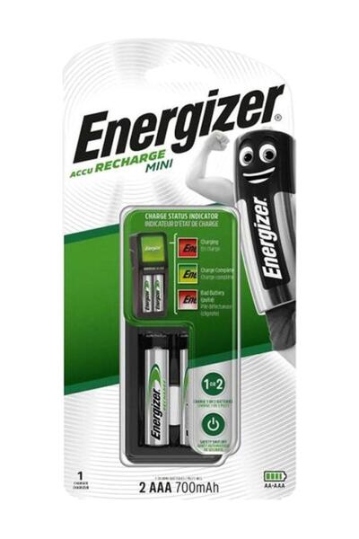 Energizer Mini charger + 2AAA (700 mAh) Multicolour