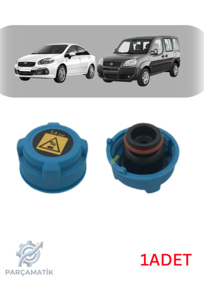 PARÇAMATİK Radyatör Ek Depo Kapağı Doblo Linea Albea 1.3 MTJ - 1.9 JTD (1.4 BAR)
