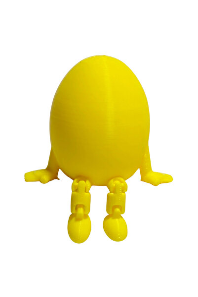 Fresh Candles Flexi Egg with Legs – 3D Print