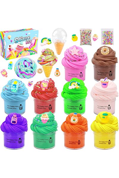 Generic Nnewvante Butter Slime Kit 10pack for Party Favors, Scented, Soft and...