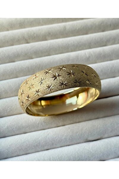 Haziran Accessory, Glittery North Star, Steel Handcuff Bracelet