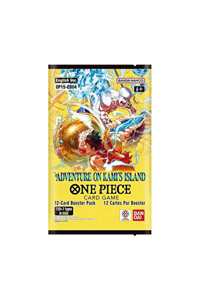 BANDAI One Piece Card Game OP-15 Adventure on Kamis Island Booster Pack 12 Cards