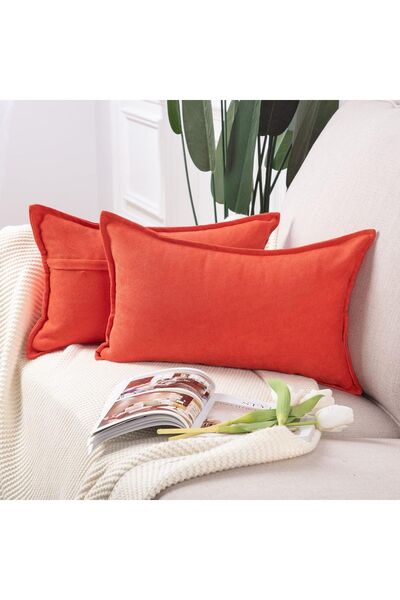 Dotail Madizz 2-piece pillowcase set, soft chenille design, 40 x 80 cm, polye...