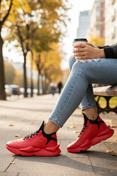 casualshoes Women's casual everyday sneakers H9 made of ecological leather, s...