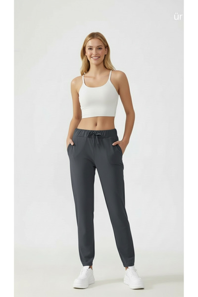 Move Yoga Pantolon – Yüksek Bel Bağcıklı Rahat Kesim Spor & Günlük Alt