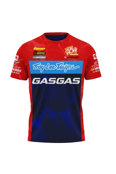 OEM Men's T-shirt GasGas M076, short sleeve, multicolor