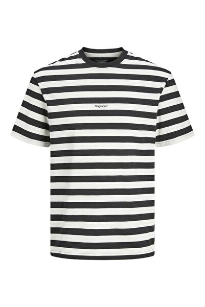 Jack & Jones T-shirt Gestreift Rundhalsausschnitt T-shirt