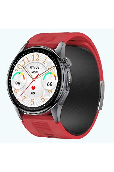 SANOTRAK CardioCare Smartwatch with Blood Pressure Monitor, Inflatable Cuff a...