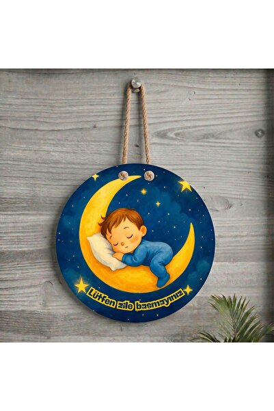 ZERYA Door Decoration - Please Do Not Ring the Bell for Babies Written Door D...