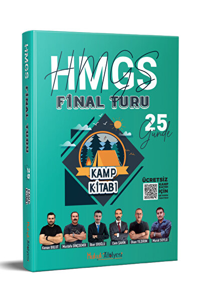 Dizgi Kitap 2026 Hukuk Atölyesi 25 günde HMGS Kamp Kitabı