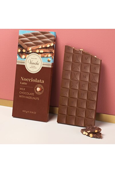 Venchi Milk Hazelnut Maxi bar 600g