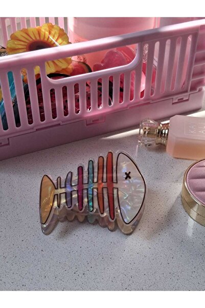 Bubbleatelier Colorful fish bone buckle