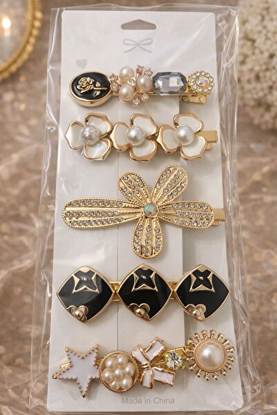 Accessories Σετ φουρκέτες μαλλιών Hei Black Glam Luxe