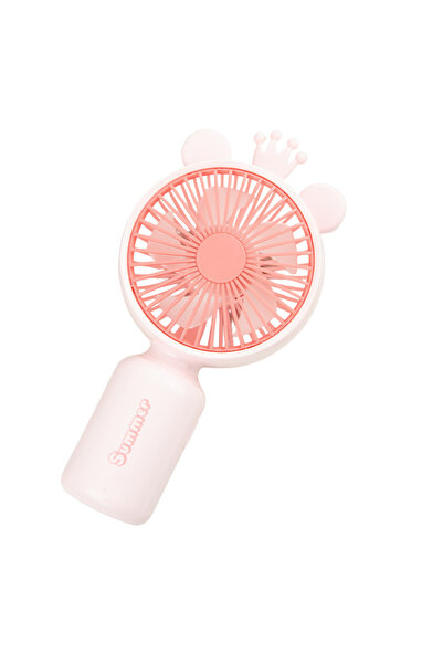 OEM Ventilator de mana, 2 trepte de viteza, Iluminare RGB, suport birou si te...