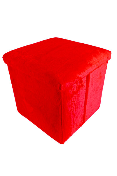 OEM Folding Stool with Storage Space, Box Type, Ottoman, Fluffy, Cube 38X38X3...