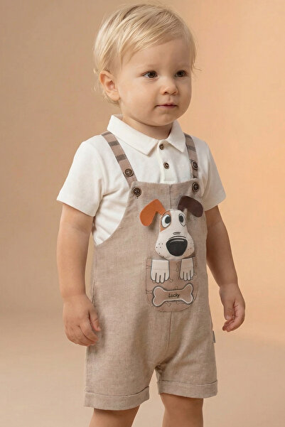 Tuabella 100% Cotton Men's 2-Piece Salopet Set