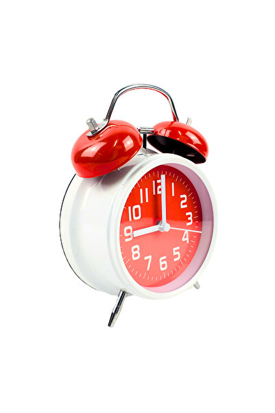 OEM Analog LED alarm clock, retro design, silent, AA battery