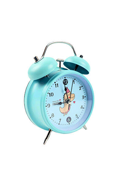 OEM Children's alarm clock with dinosaurs, light, silent, AA battery